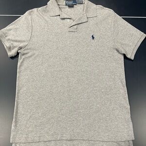 Polo Ralph Lauren Men’s Collared Shirt Medium Custom Fit Gray